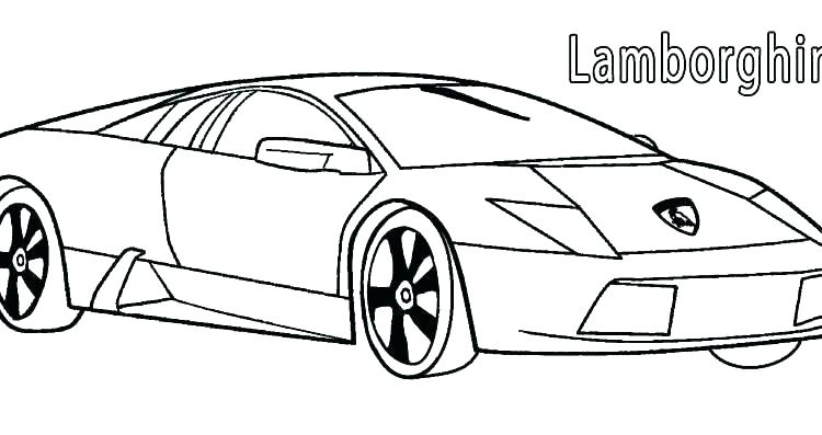 750x397 Lamborghini Veneno Coloring Pages