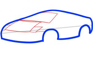 302x185 How To Draw How To Draw A Lamborghini For Kids