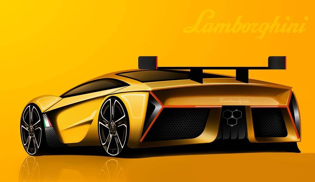1080x623 Lamborghini Gallardo Design Sketches Awesome How To Draw A Car