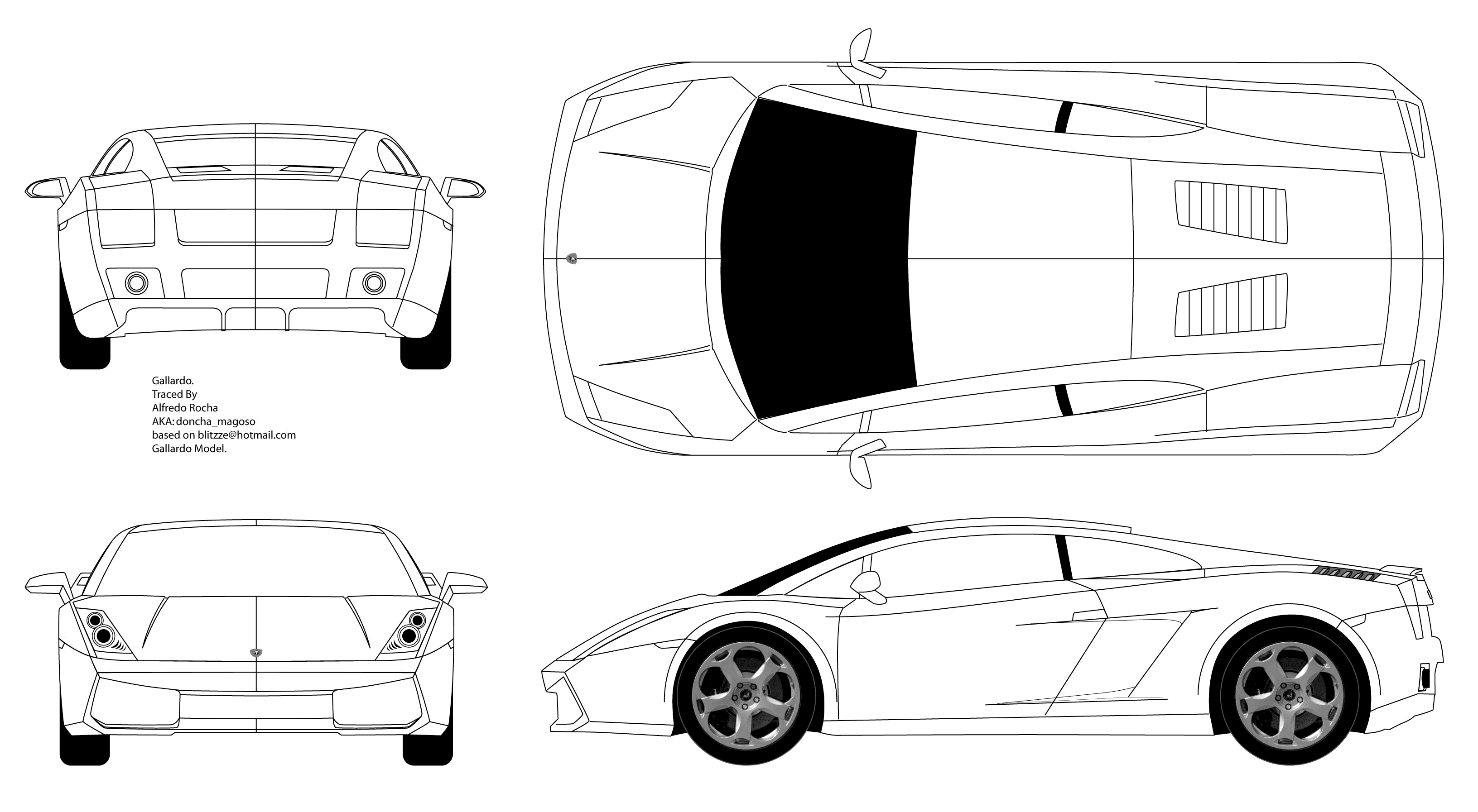 3263x1794 Steps Draw Lamborghini