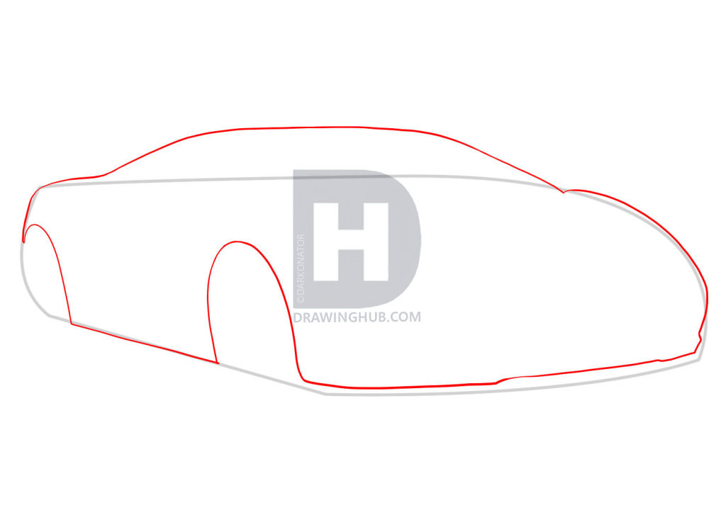 1017x720 How To Draw A Lamborghini Lamborghini Huracan Drawing Draw Alimy Us