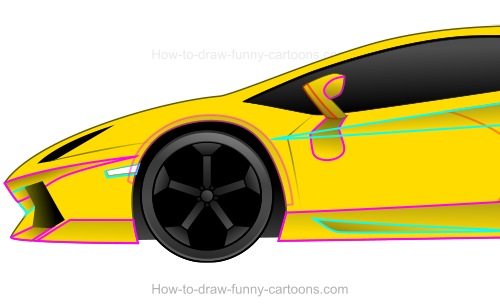 500x308 How To Draw A Lamborghini