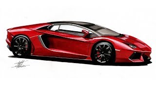 320x180 Realistic Car Drawing Videos