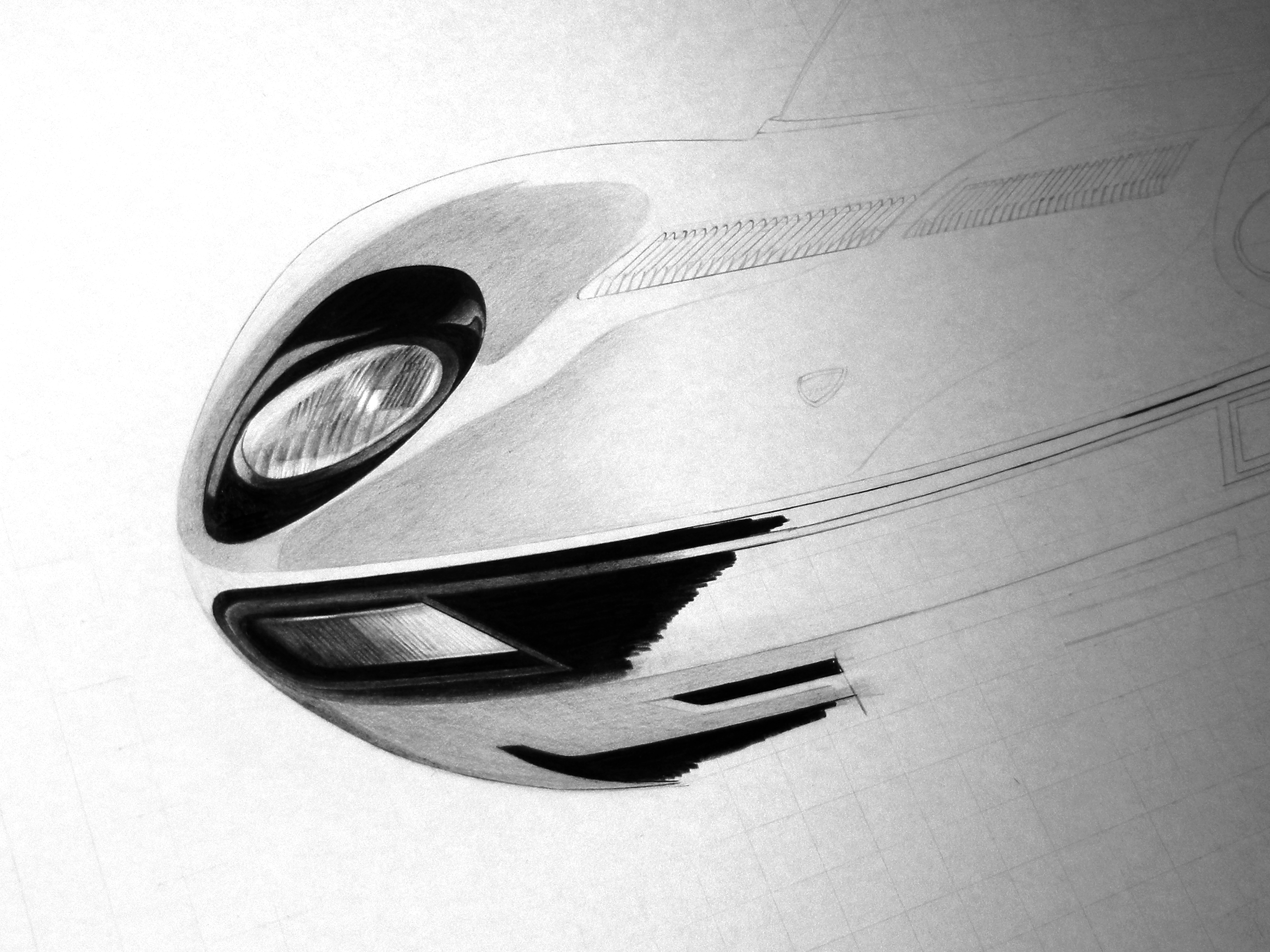 2641x1981 The Progress Of My Lamborghini Miura Drawing
