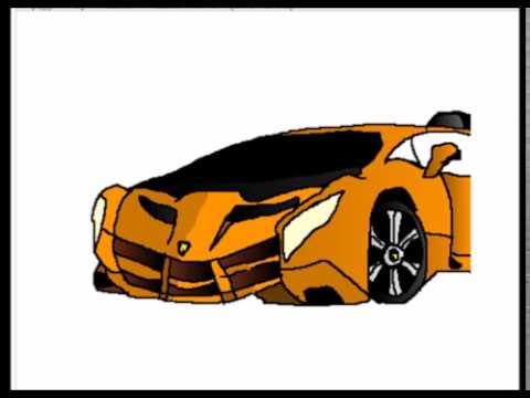 480x360 How To Draw A Basic Lamborghini