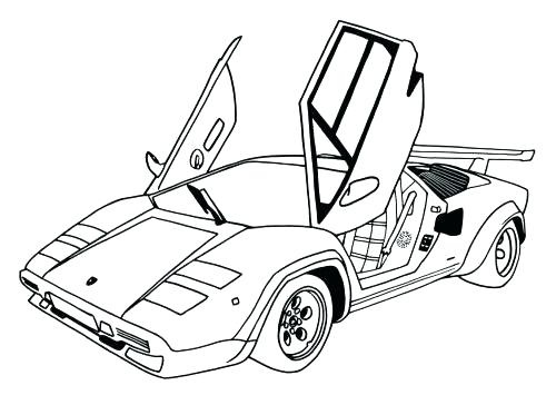 500x373 Lamborghini Aventador Coloring Pages Printable Coloring Pages