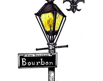 340x270 Lamp Post Drawing Etsy
