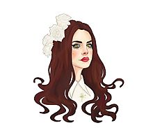 220x200 Lana Del Rey Digital Drawing Design