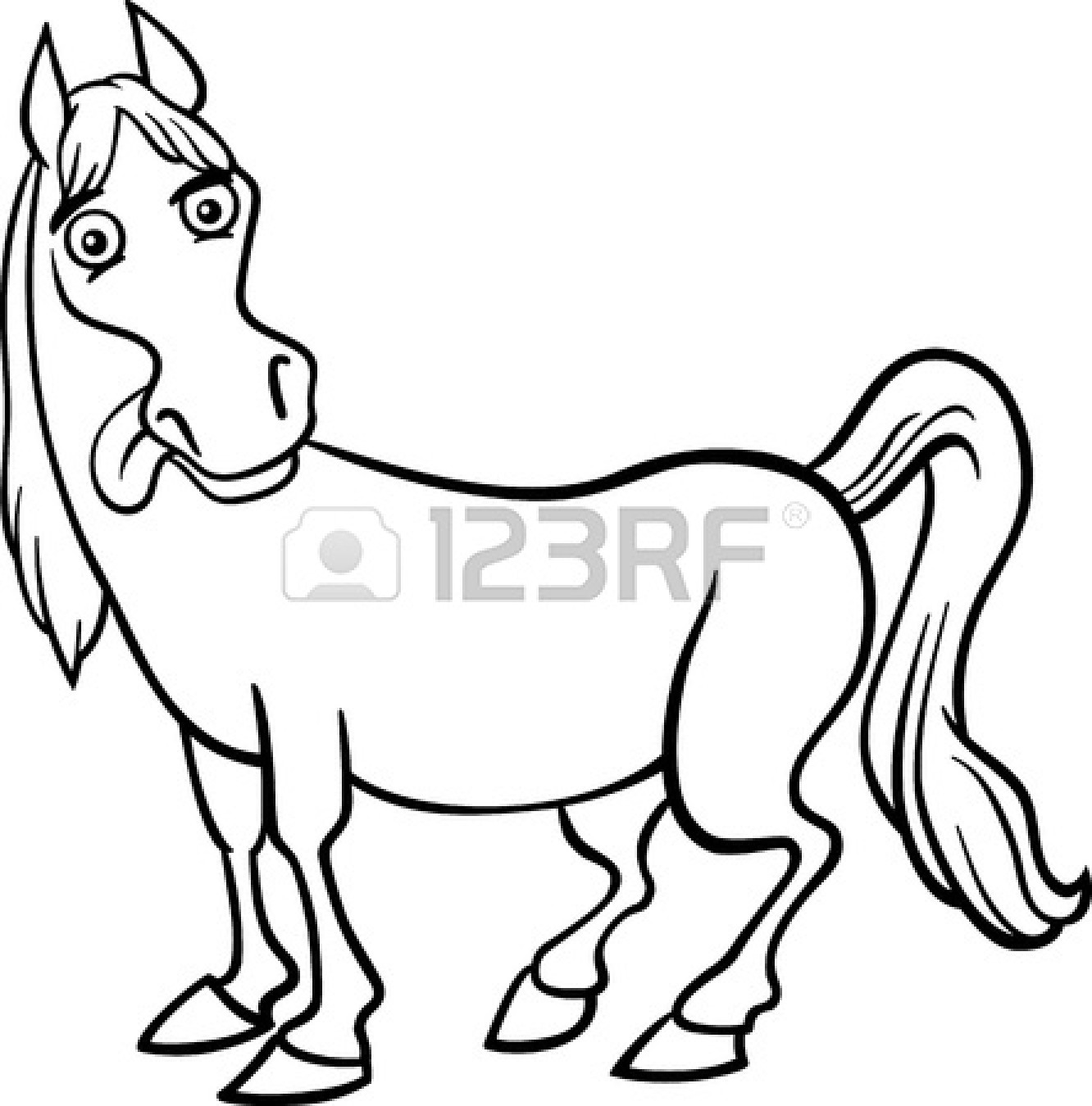 1332x1350 Land Animals Black And White Clipart