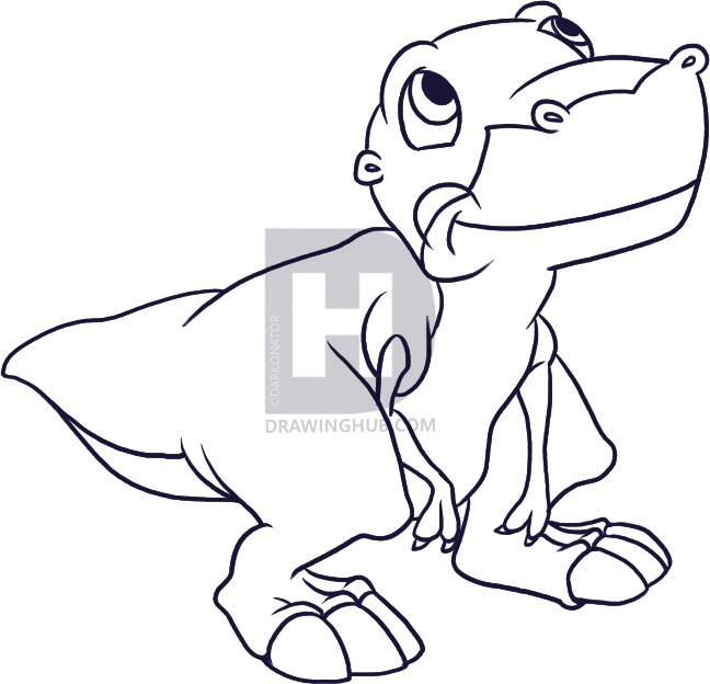 648x624 How To Draw Chomper, Step