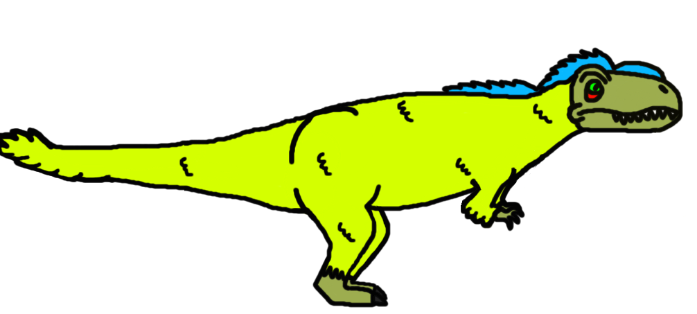 1006x453 Yutyrannus Drawing
