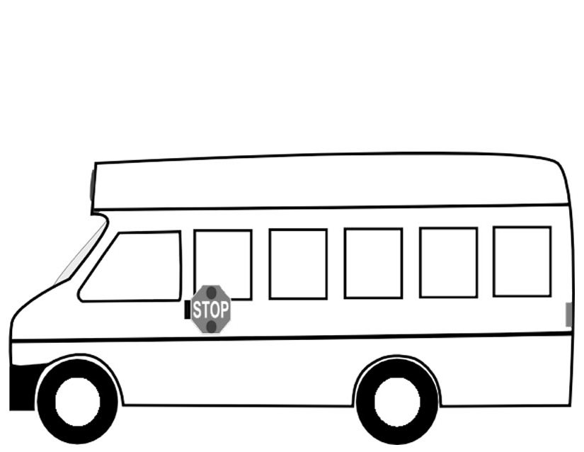 825x638 Bus Drawing Land Transport For Free Download