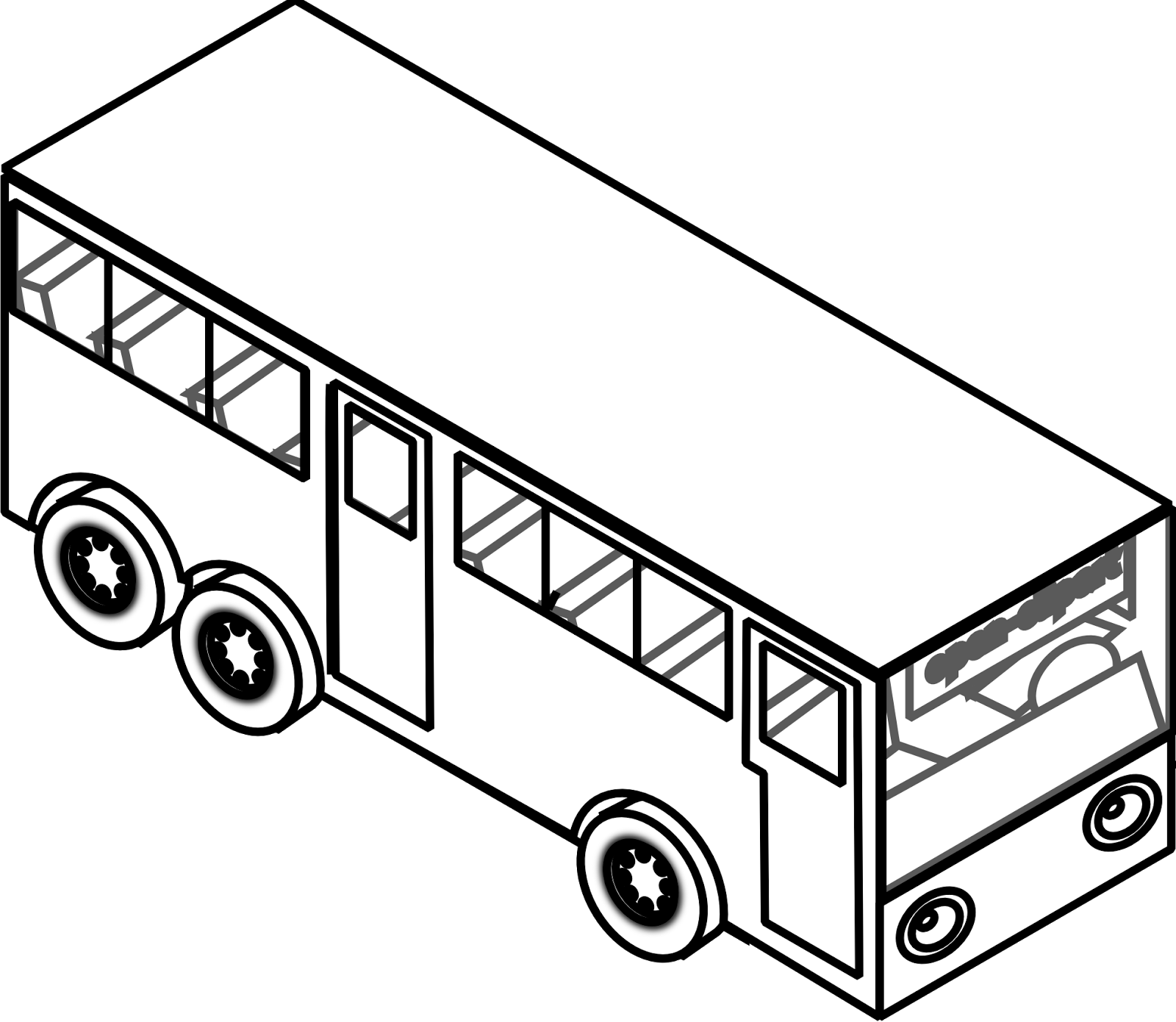 1600x1391 Collection Of Free Bus Drawing Land Transport Download On Ui Ex