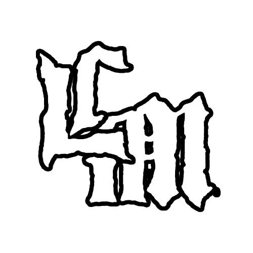 500x500 landmine marathon band logo decal