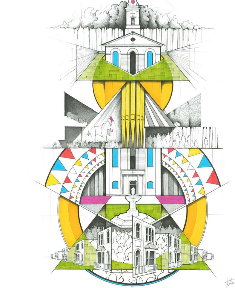 787x963 Clapton Festival Illustration