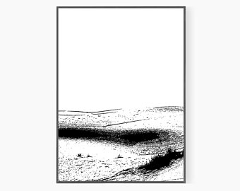 340x270 Landscape Drawing Etsy