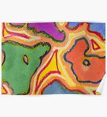 210x230 Colour Landscape Drawing Posters Redbubble