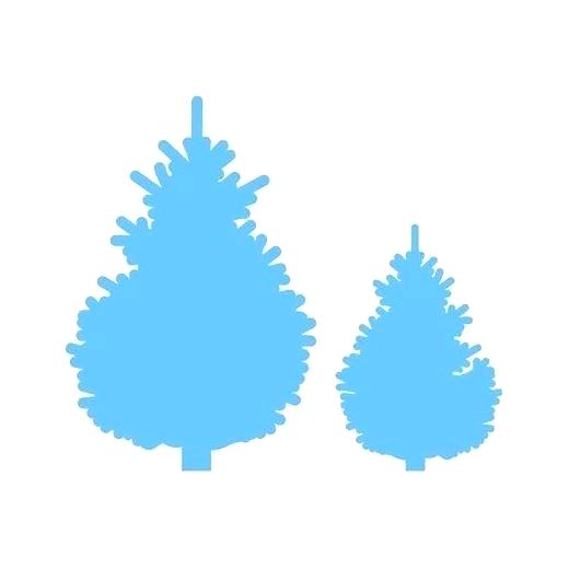 520x520 Pine Tree Landscape