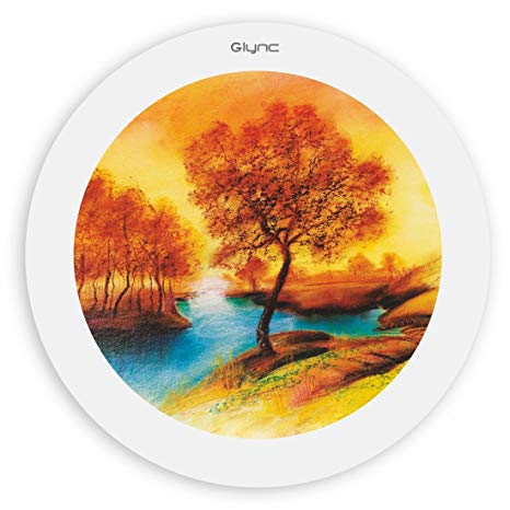 466x466 Buy Glync Picture Wall Light Colorful Drawing Landscape River