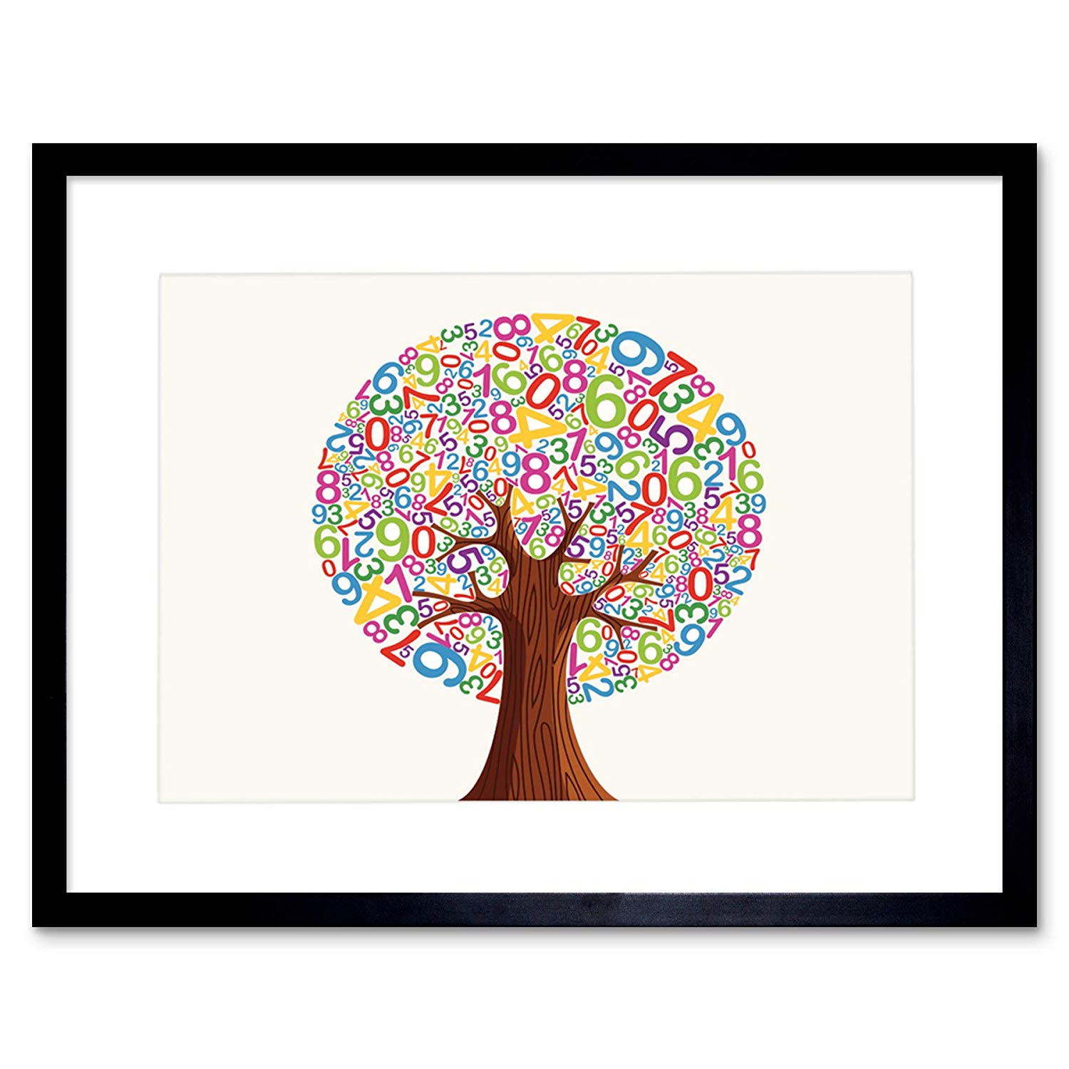 1500x1500 Painting Drawing Abstract Tree Style Number Leave