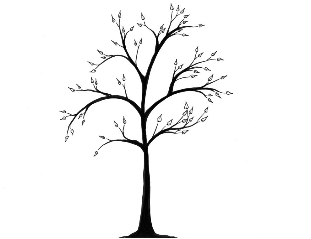 990x763 Giveaway Simpl Simple Tree Drawings Trees