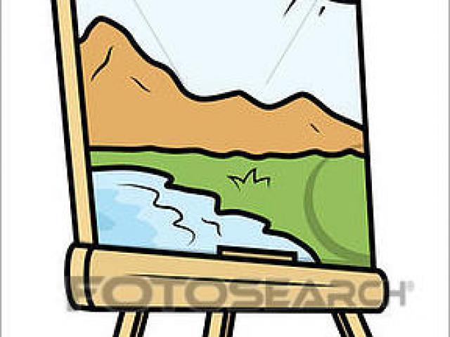 640x480 Landscape Drawing Cliparts