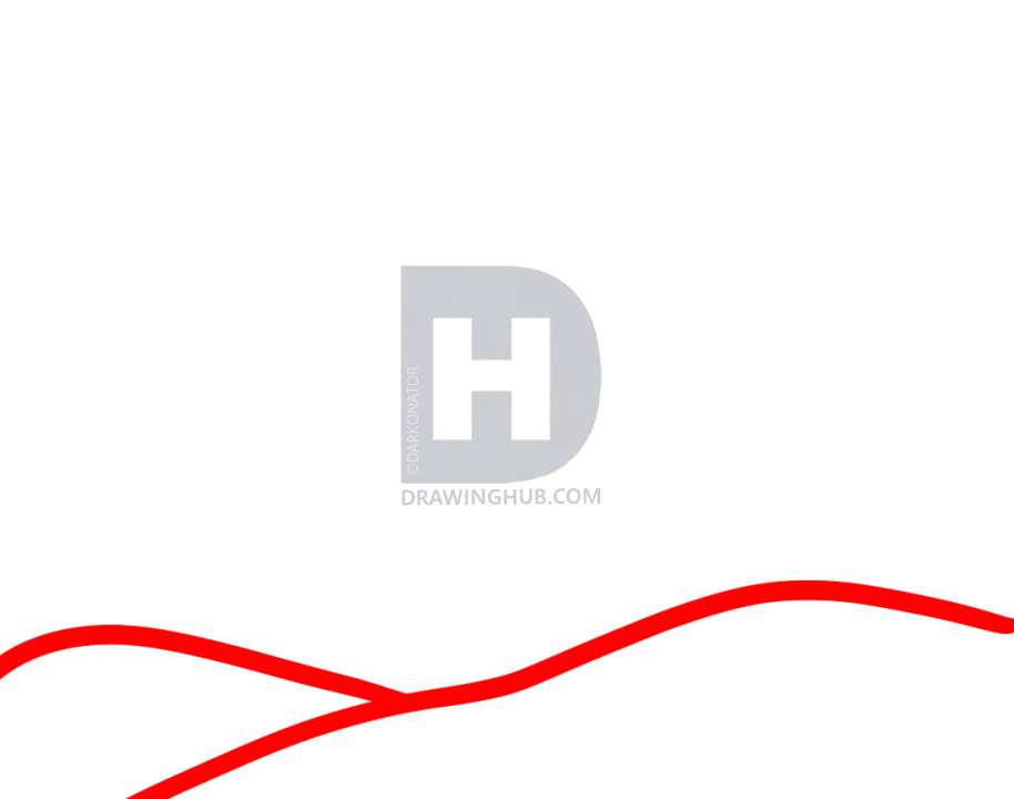 914x720 How To Draw Mountains For Kids, Step