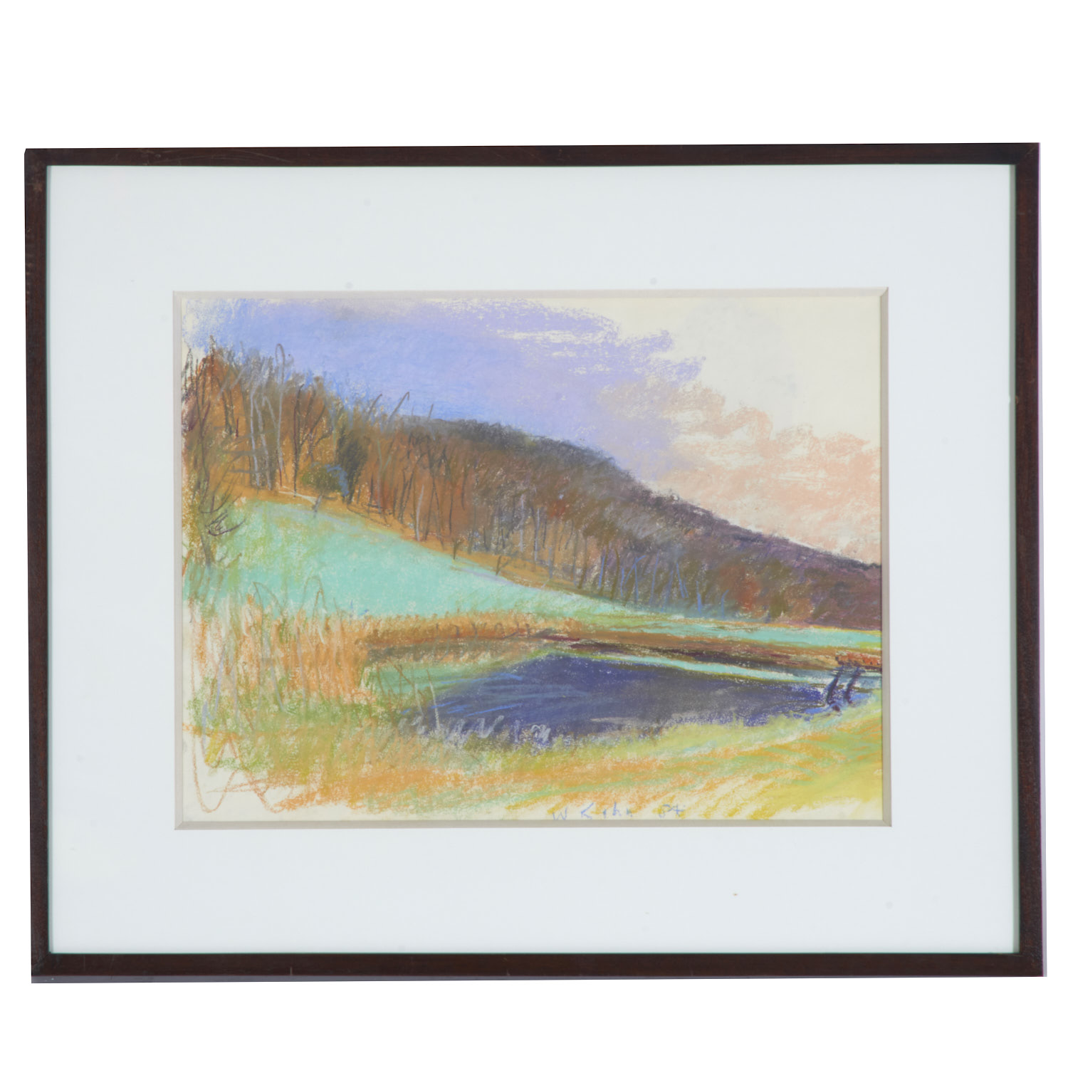 1500x1500 Wolf Kahn, Pastel Drawing Lofty Marketplace