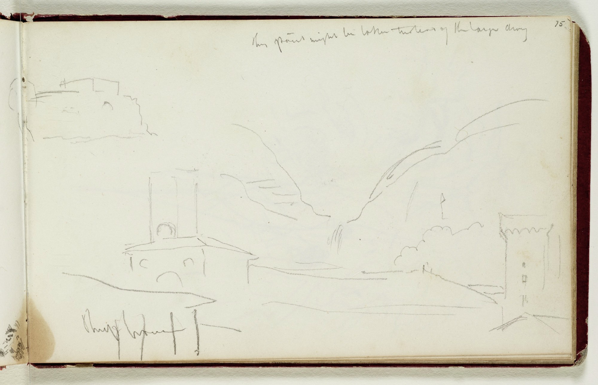 2000x1287 Untitled, Landscape Study Detroit Institute Of Arts Museum