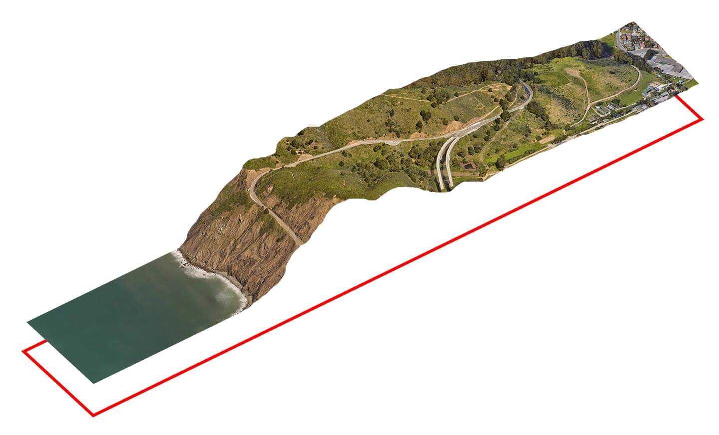 1440x872 Cross Section Using Google Earth And Photoshop