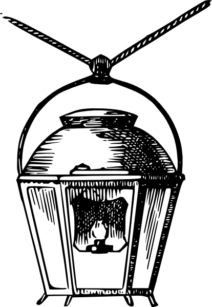 414x598 Hanging Gas Lantern Clip Art Free Vector In Open Office Drawing