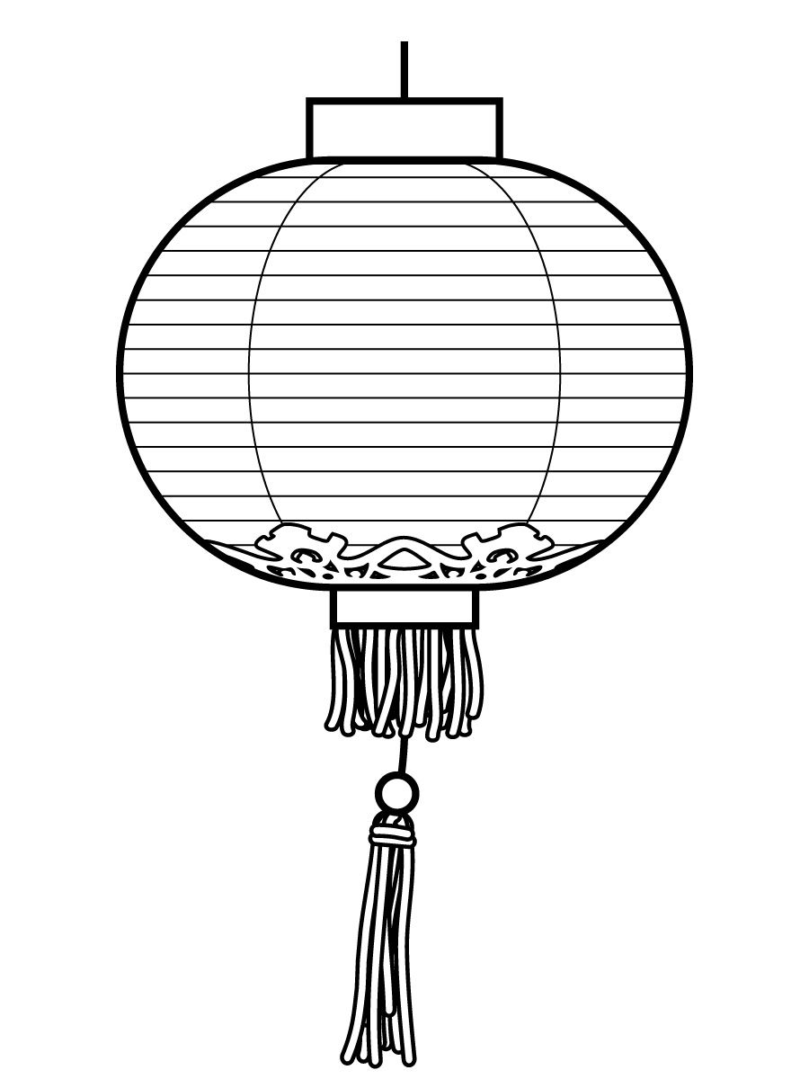 Lantern Drawing Simple Free download on ClipArtMag