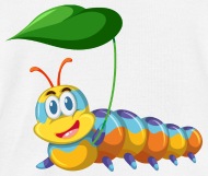 190x161 Caterpillar Insect Wildlife Vector Cartoon Drawing Baby Lap