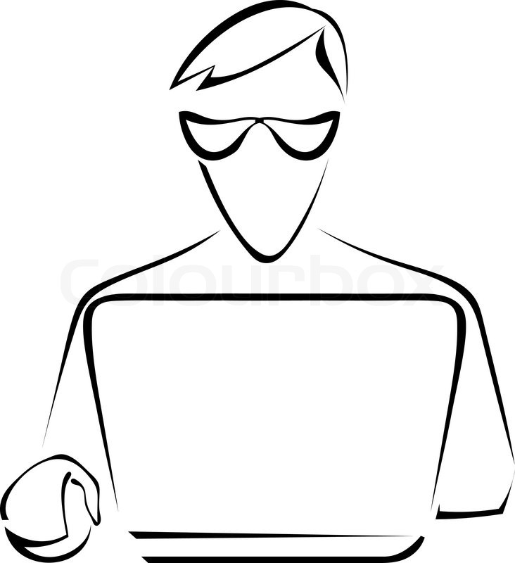 732x800 Silhouette Of A Man Sitting