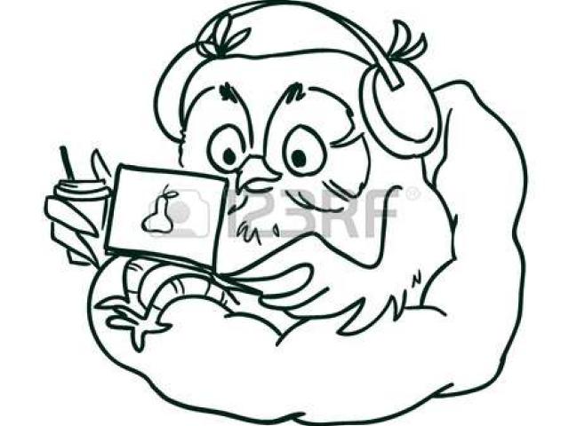 640x480 Drawn Laptop Line Drawing