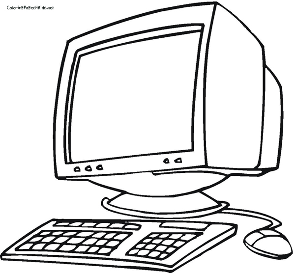 600x556 Huge Collection Of 'computer Line Drawing' Download More Than