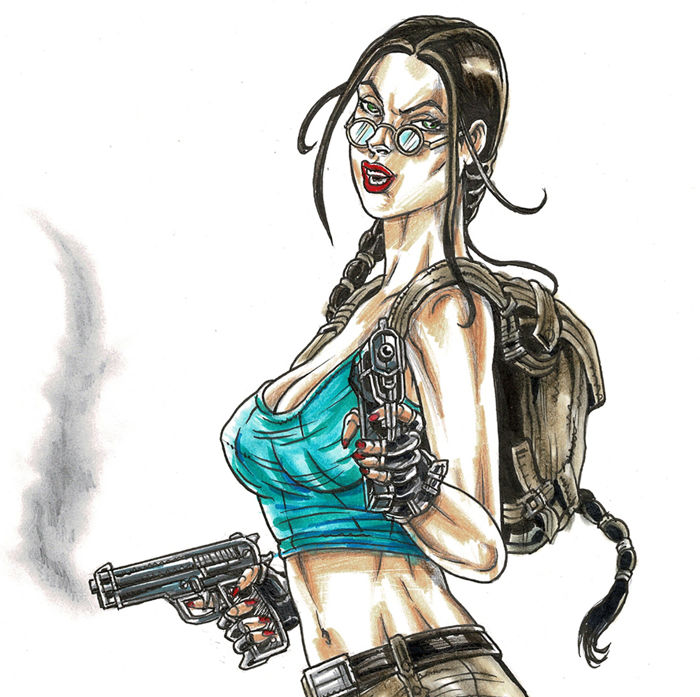 700x697 Lara Croft