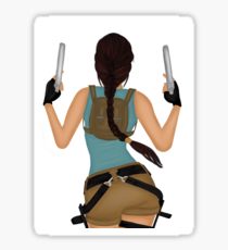 210x230 Lara Croft Drawing Stickers Redbubble