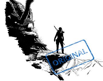 340x270 Lara Croft Drawing Etsy