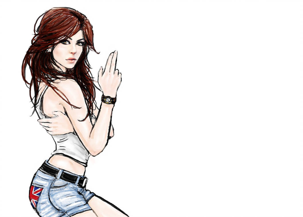 1057x756 Young Lara Croft