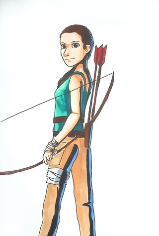 320x474 Laracroft Drawings On Paigeeworld Pictures Of Laracroft