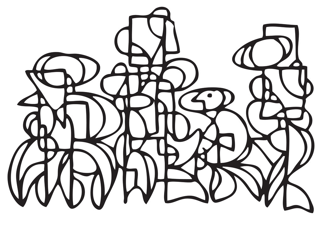 1023x770 Black And White Drawings Series Studies For Large