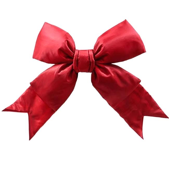 650x650 Big Red Bows Bow Illustration With Gradients And White For Tree