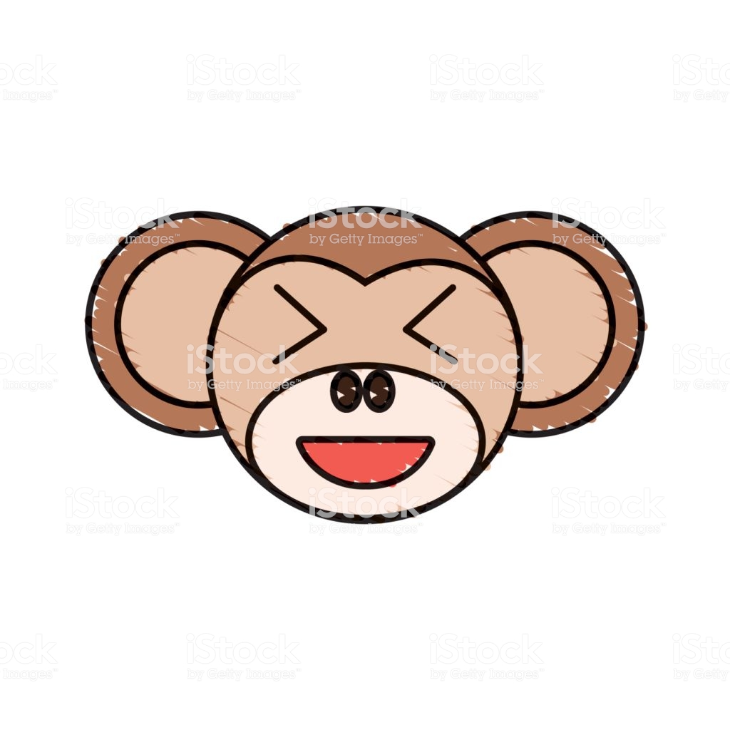 1024x1024 Monkey Drawing Cartoon Astronaut A Cute Sketch On Tree Easy