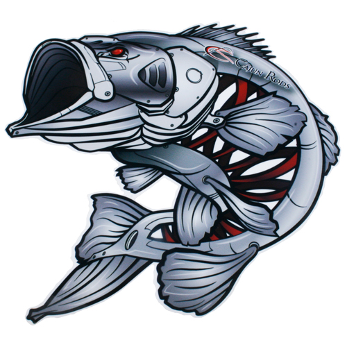 500x500 Largemouth Bass Decal