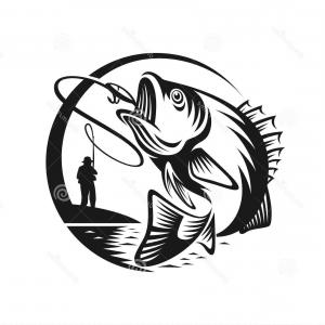 Largemouth Bass Drawing | Free download on ClipArtMag