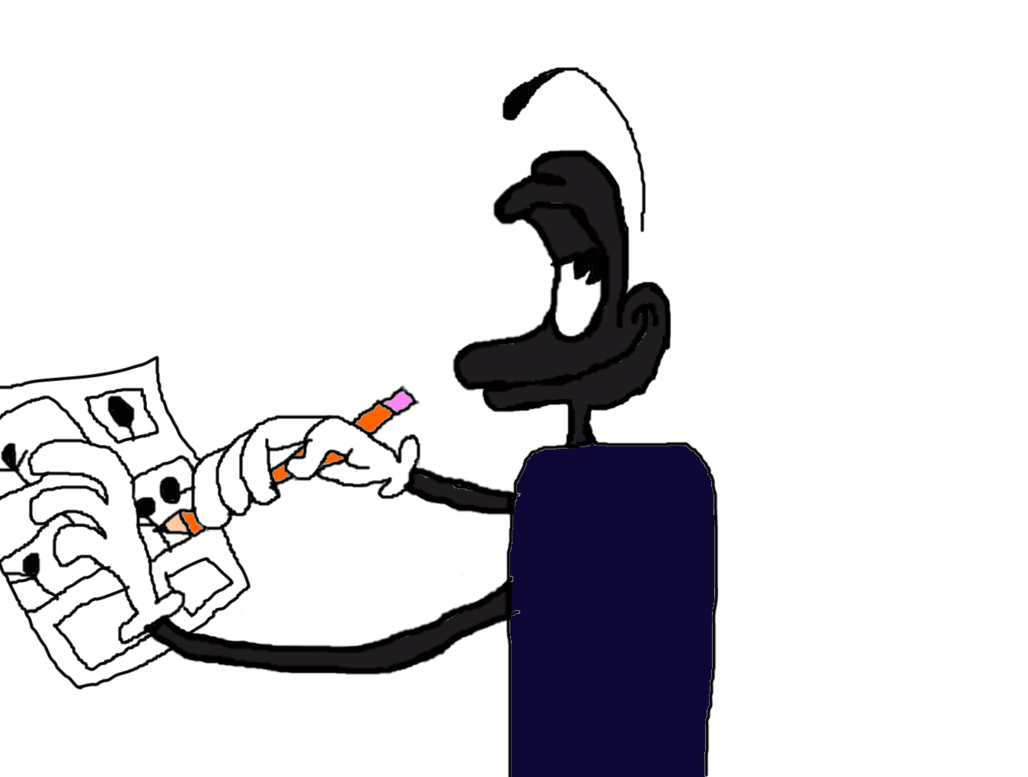 1028x777 Larry Lizard Drawing Comics