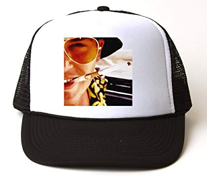 425x377 fear and loathing in las vegas raoul duke smoking drawing trucker