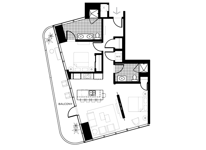 700x510 the floor plan in the martin las vegas the martin las vegas