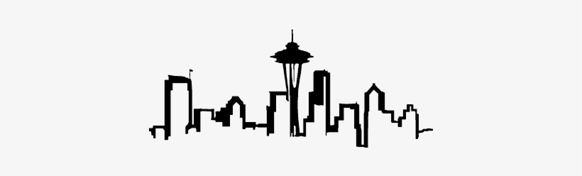 820x248 Skyline Drawing Seattle